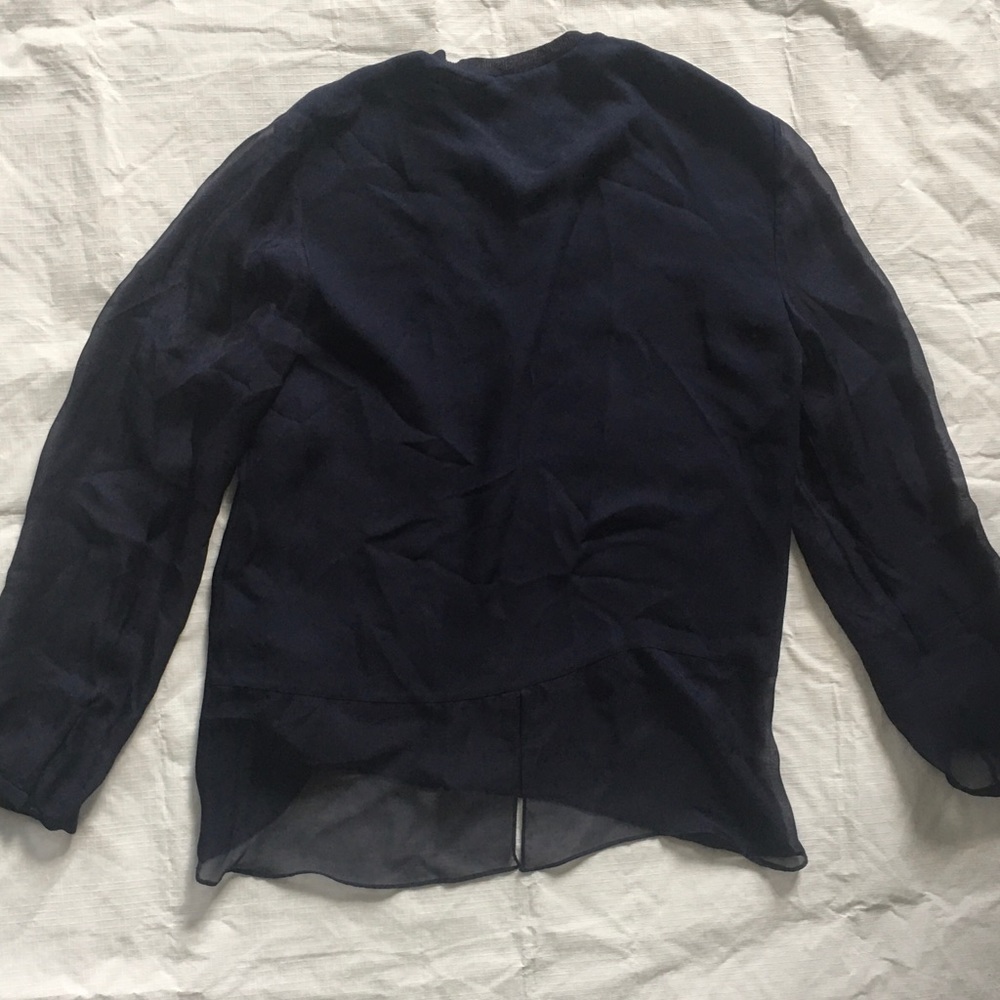 Elie Tahari Blouse Nave size S